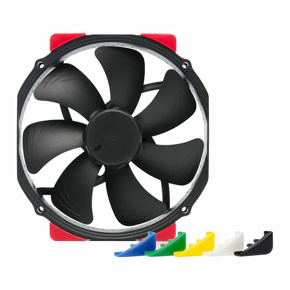 (image for) Noctua NF-A15 HS-PWM 140mm CHROMAX Round Frame Fan with Swappable Anti-Vibration Pads - Click Image to Close